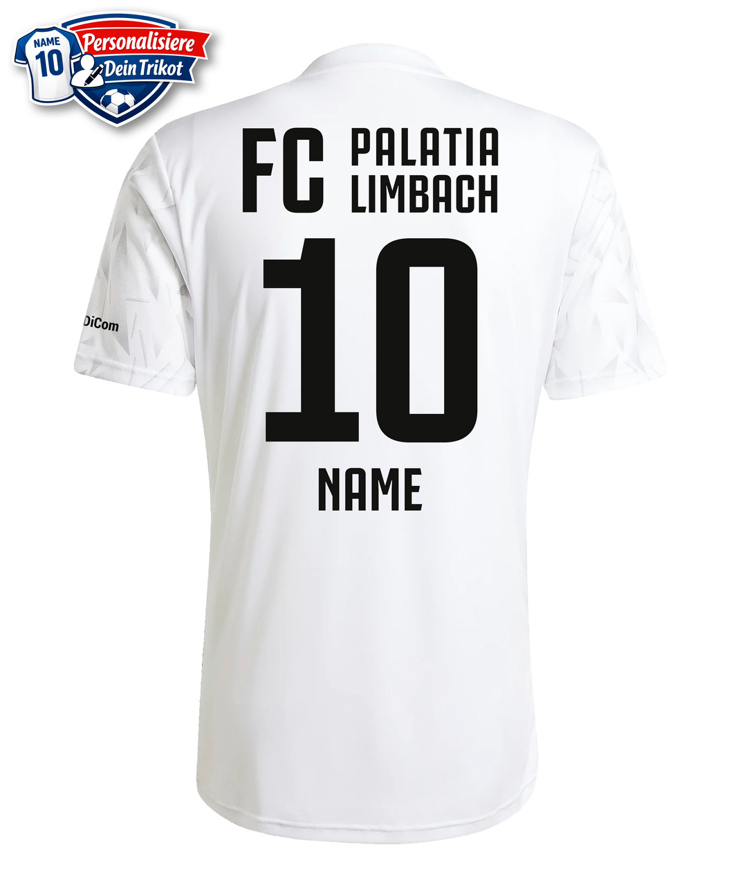 Fußballtrikot, Trikot, Jersey, Zahlenset, Personalisierbar